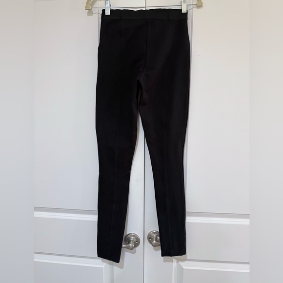 J. Crew Factory Gigi Pants Side Zip Closure Ponte H4101 Black sz 0 NWOT - Picture 3 of 6